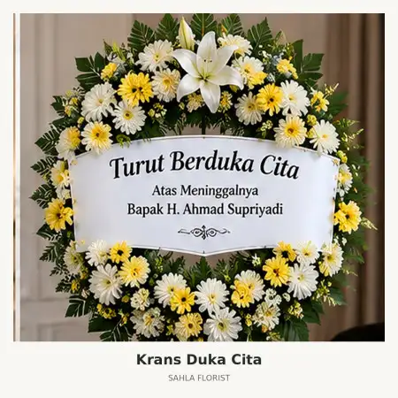 Krans Bunga Duka Semarang